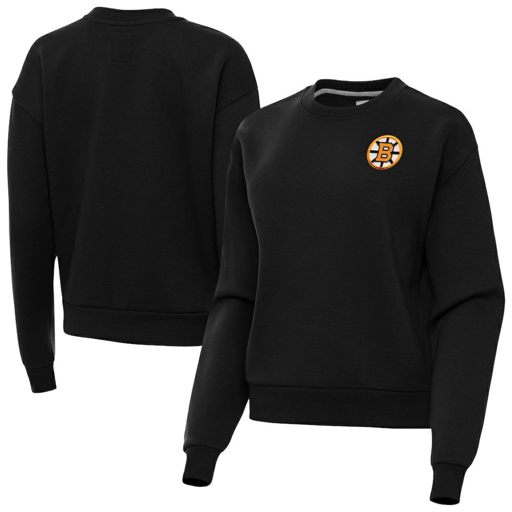 Boston Bruins Antigua Women's Victory Pullover Sweatshirt