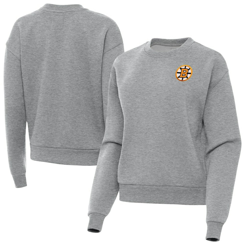Boston Bruins Antigua Women's Victory Pullover Sweatshirt