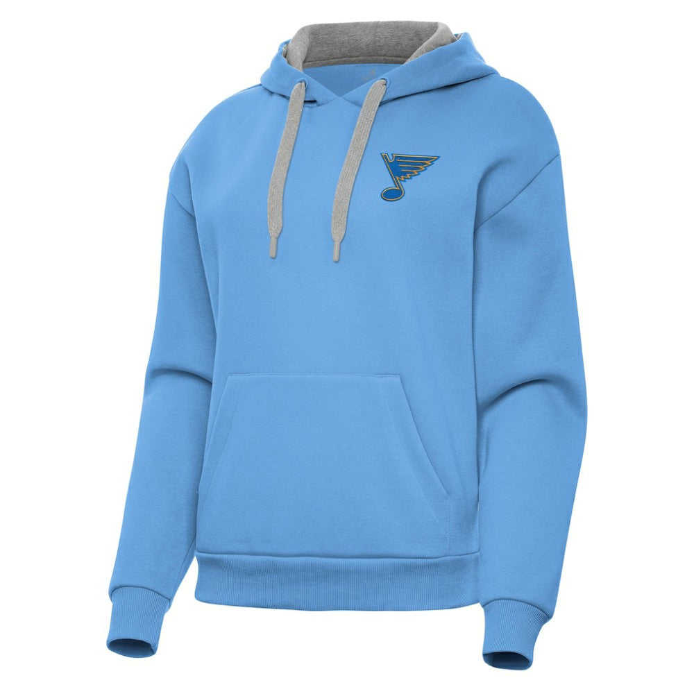 St. Louis Blues Antigua Women's Victory Pullover Hoodie