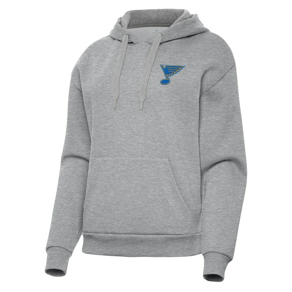 St. Louis Blues Antigua Women's Victory Pullover Hoodie