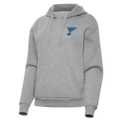 St. Louis Blues Antigua Women's Victory Pullover Hoodie