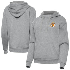 Boston Bruins Antigua Women's Victory Pullover Hoodie