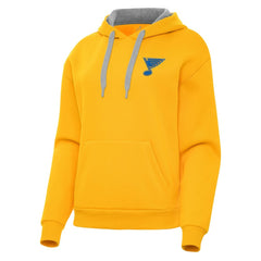St. Louis Blues Antigua Women's Victory Pullover Hoodie