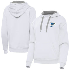 St. Louis Blues Antigua Women's Victory Pullover Hoodie