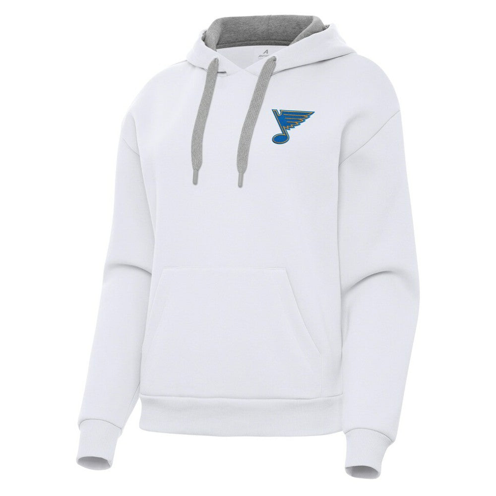 St. Louis Blues Antigua Women's Victory Pullover Hoodie