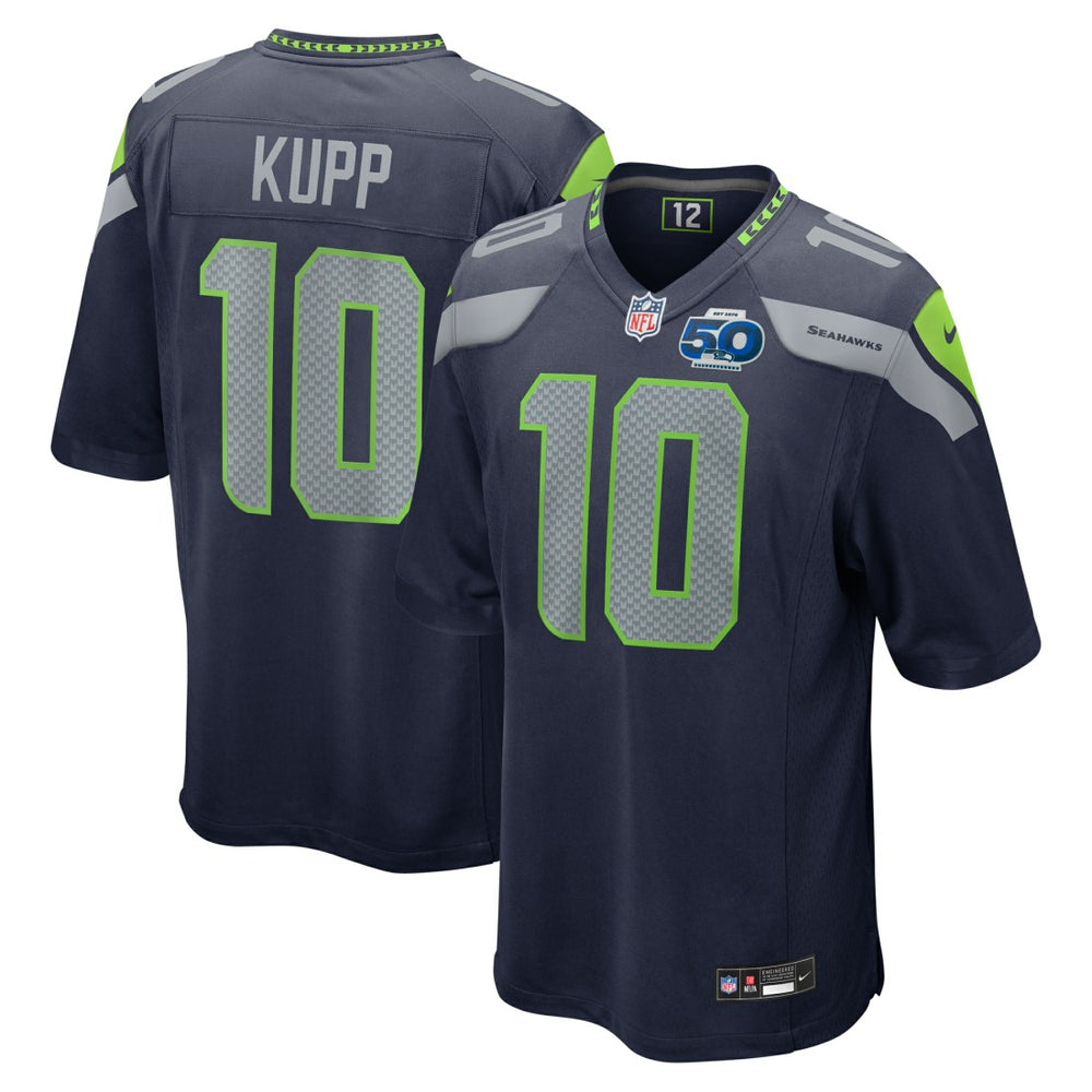 NFL Seattle Seahawks Cooper Kupp  Team 50th Season Game Jersey