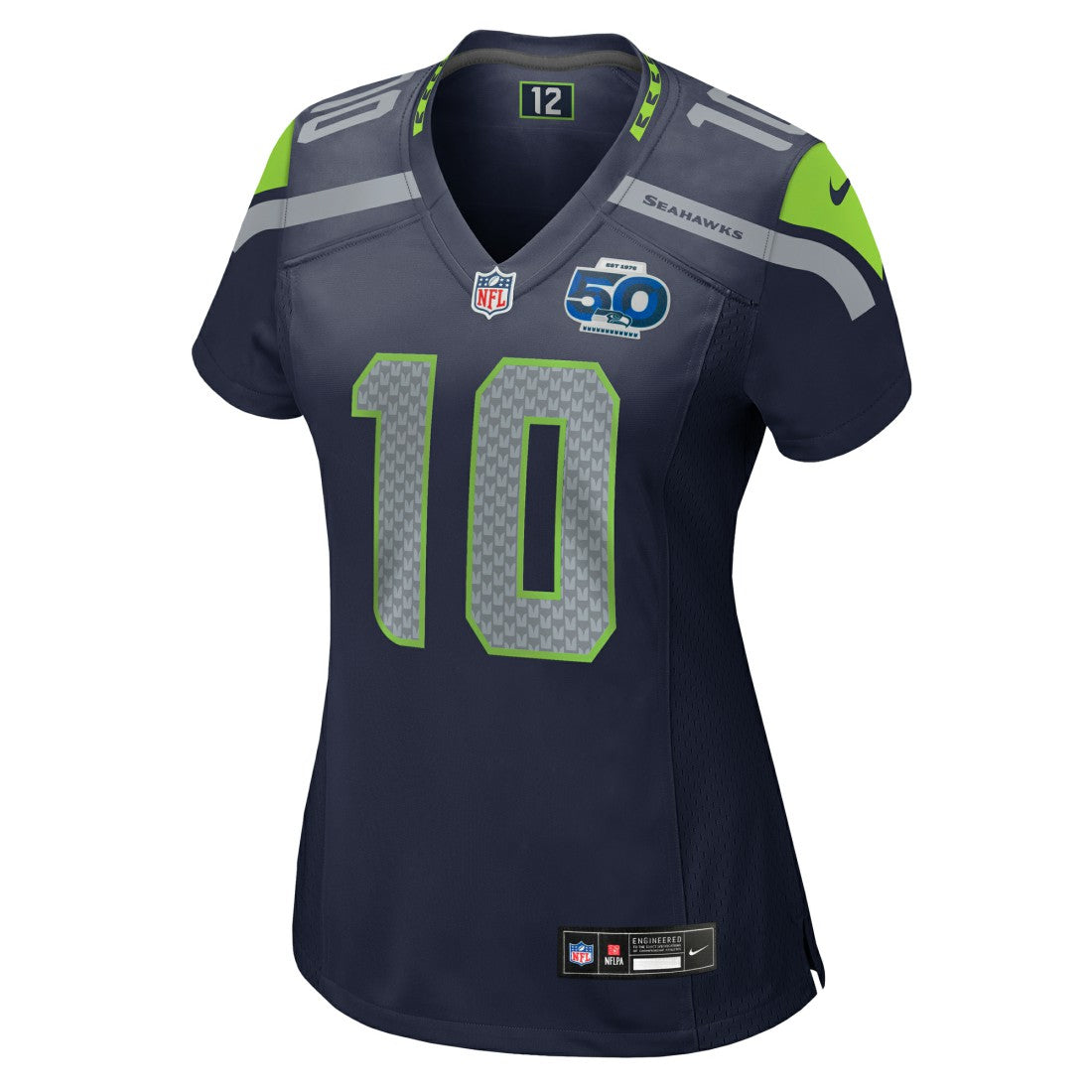 NFL Seattle Seahawks Cooper Kupp  Women's Team 50th Season Game Jersey