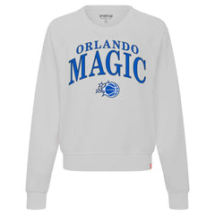 Orlando Magic Sportiqe Women's Genuine Issue Collection Ashlyn Crewneck Sweatshirt - Gray discount