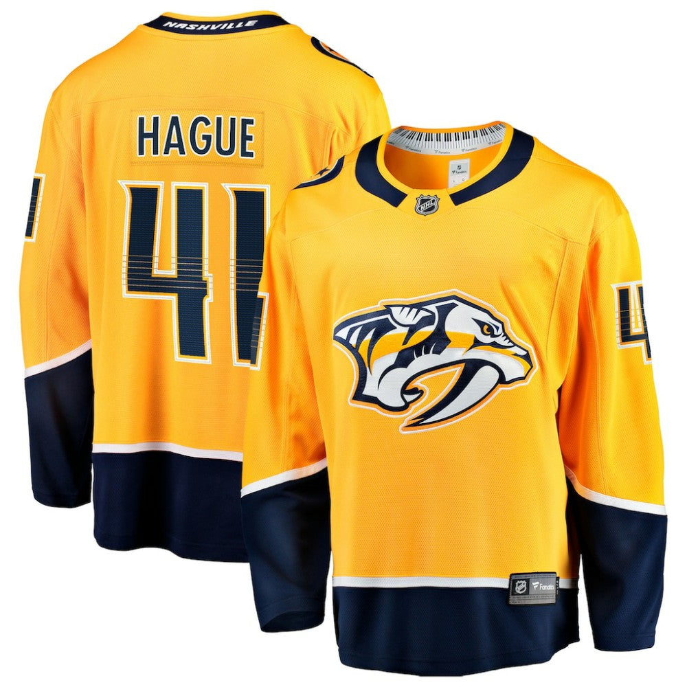 Nicolas Hague Nashville Predators Fanatics Home Breakaway Jersey