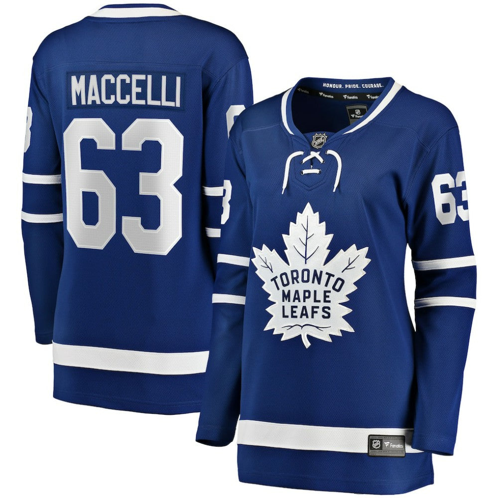 Matias Maccelli Toronto Maple Leafs Fanatics Women's Home Breakaway Jersey