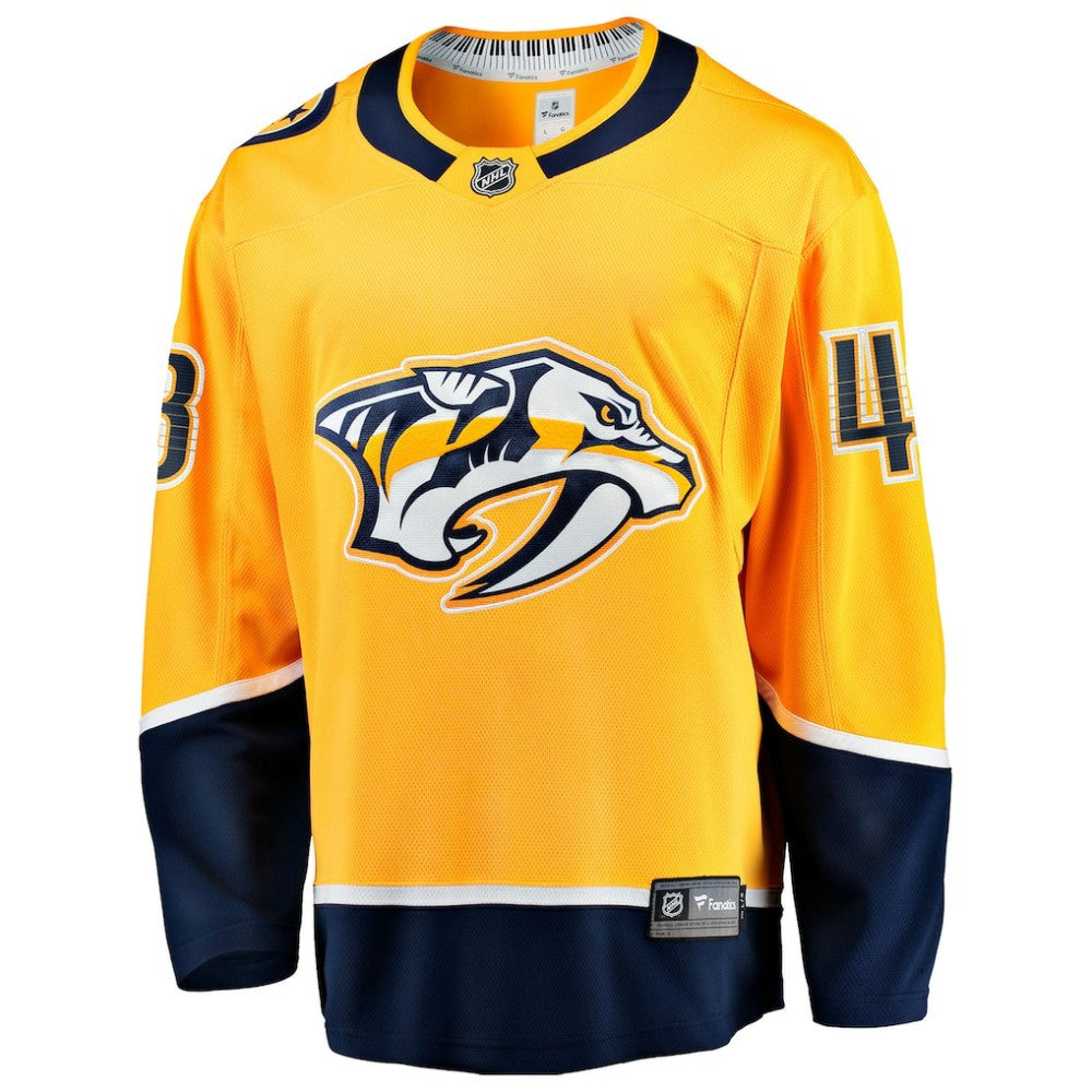 Nick Perbix Nashville Predators Fanatics Home Breakaway Jersey
