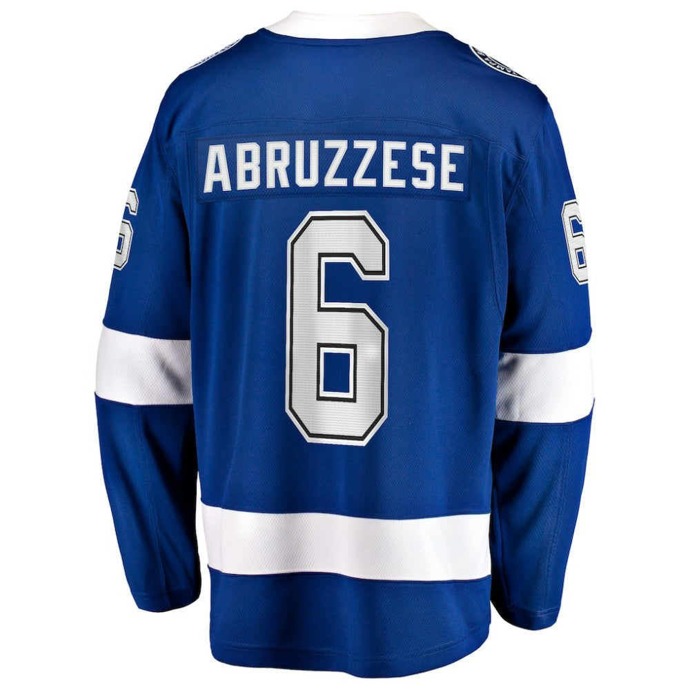 Nick Abruzzese Tampa Bay Lightning Fanatics Home Breakaway Jersey