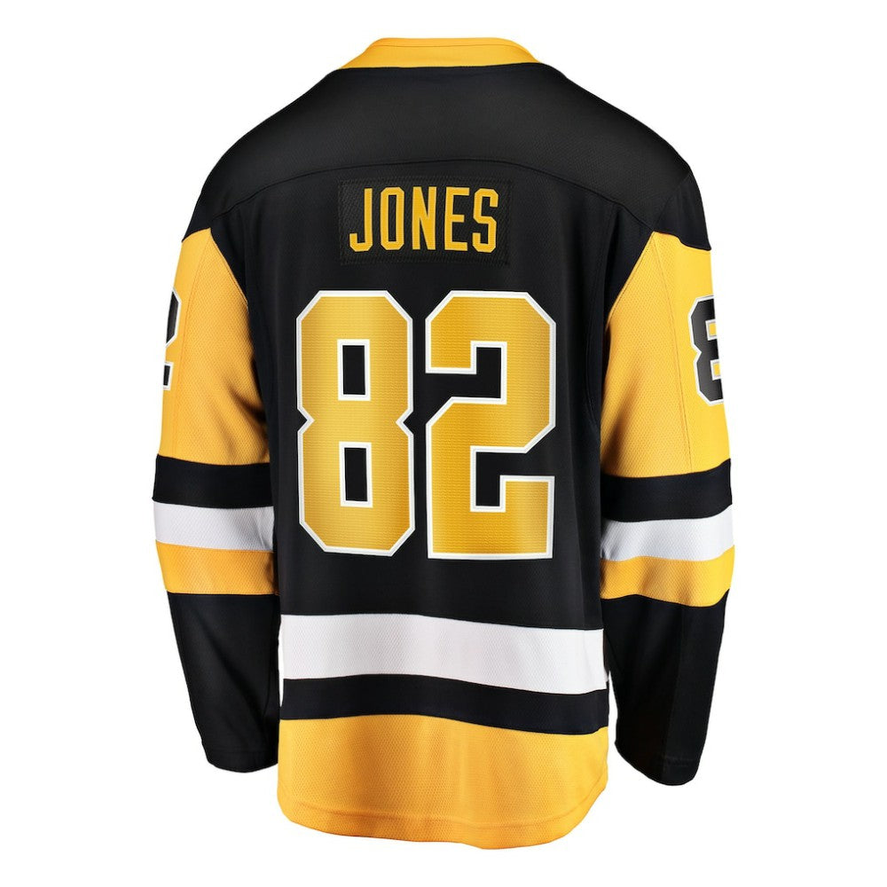 Caleb Jones Pittsburgh Penguins Fanatics Home Breakaway Jersey
