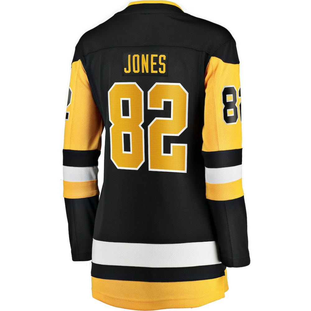 Caleb Jones Pittsburgh Penguins Fanatics Women's Home Breakaway Jersey