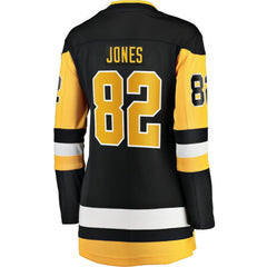 Caleb Jones Pittsburgh Penguins Fanatics Women's Home Breakaway Jersey