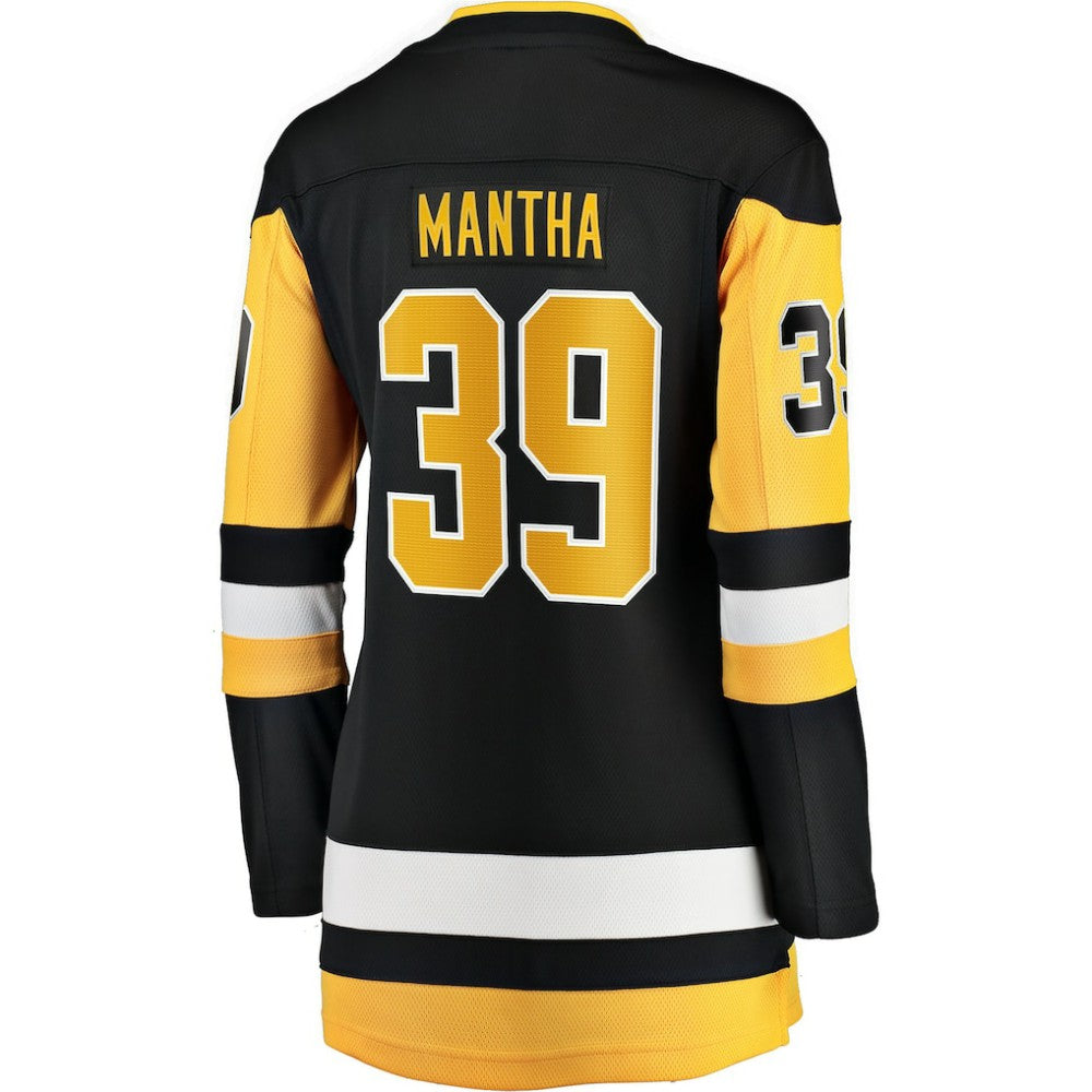 Anthony Mantha Pittsburgh Penguins Fanatics Women's Home Breakaway Jersey
