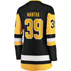 Anthony Mantha Pittsburgh Penguins Fanatics Women's Home Breakaway Jersey