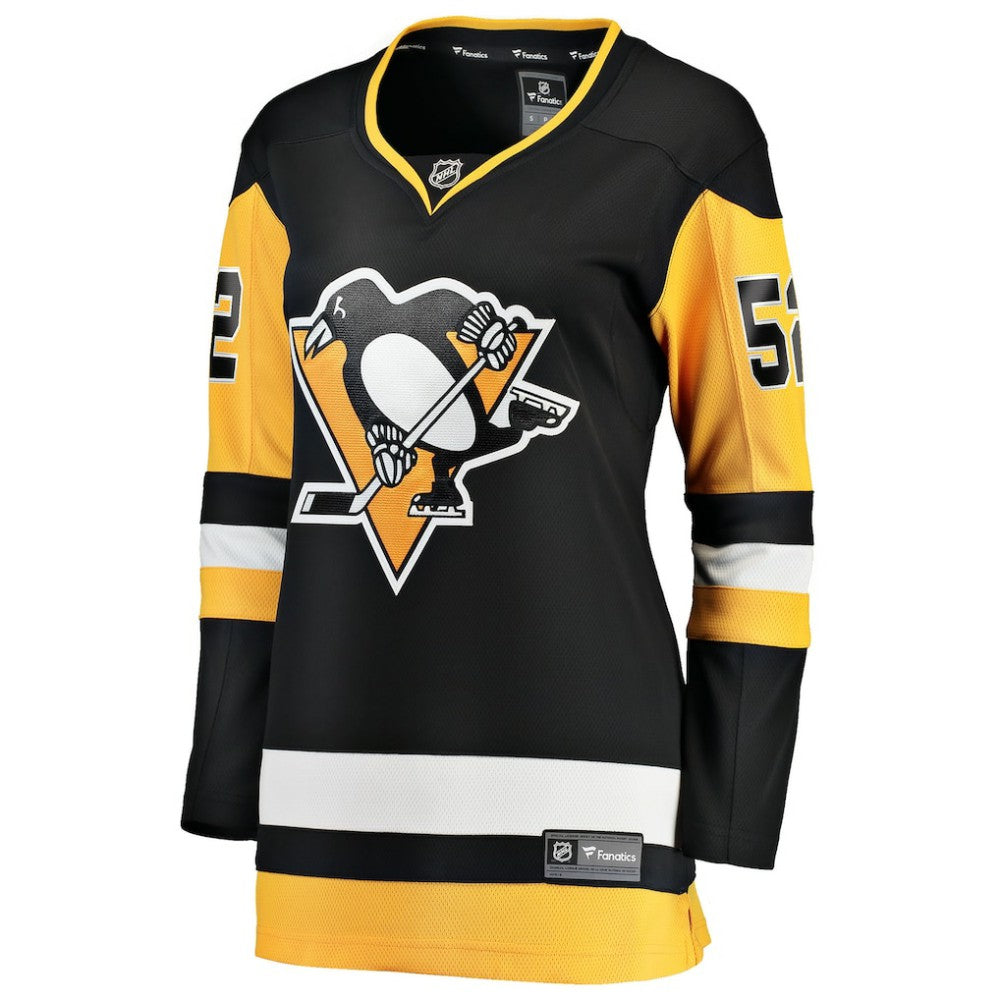Philip Kemp Pittsburgh Penguins Fanatics Women's Home Breakaway Jersey