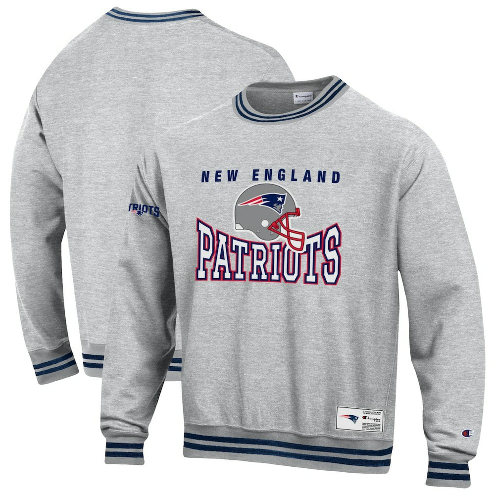 NFL New England Patriots Reverse Weave Fleece Sweatshirt