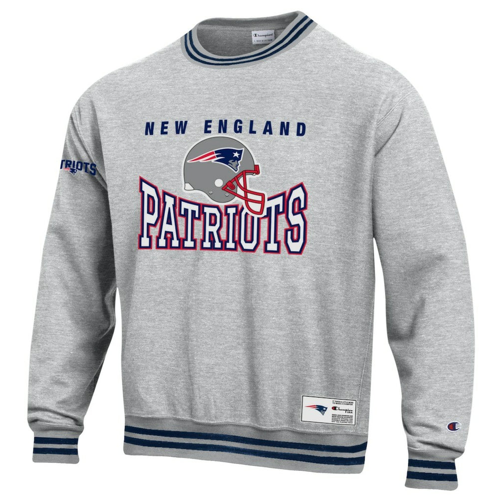 NFL New England Patriots Reverse Weave Fleece Sweatshirt