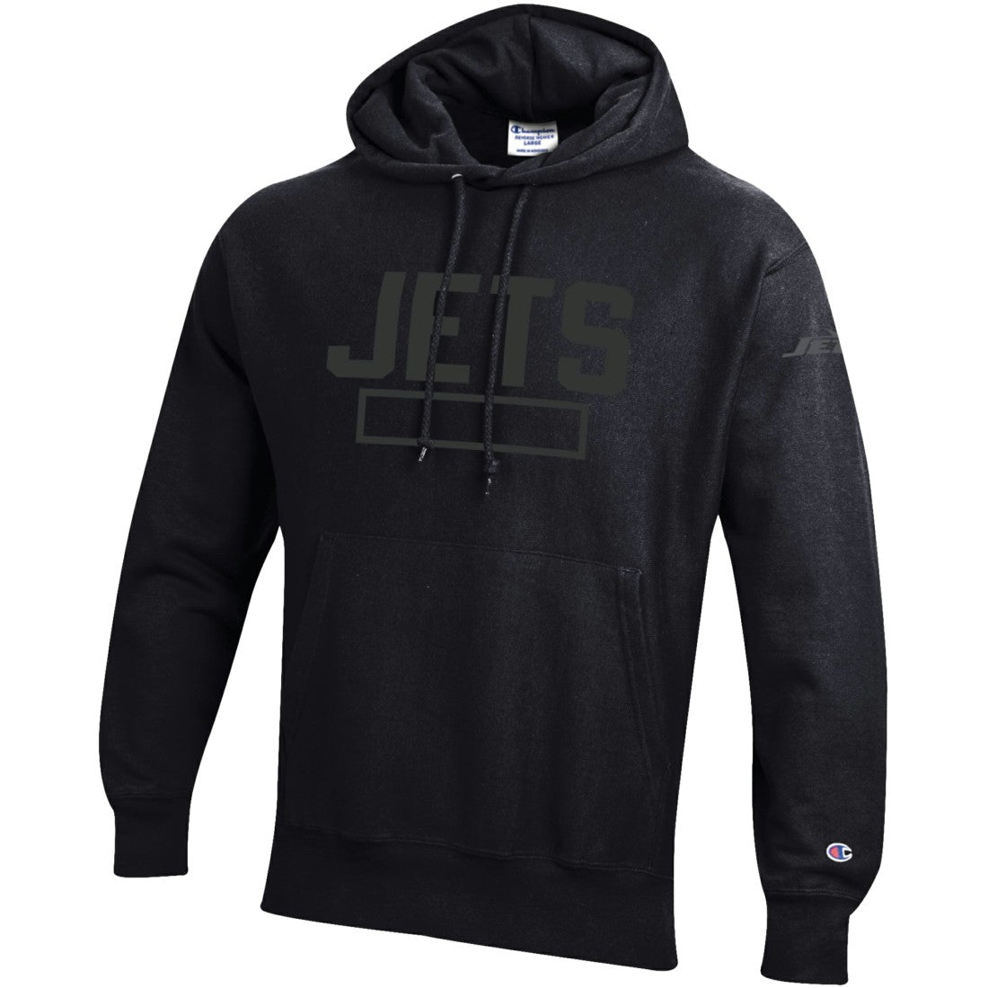 NFL New York Jets Tonal Reverse Weave Fleece Hoodie