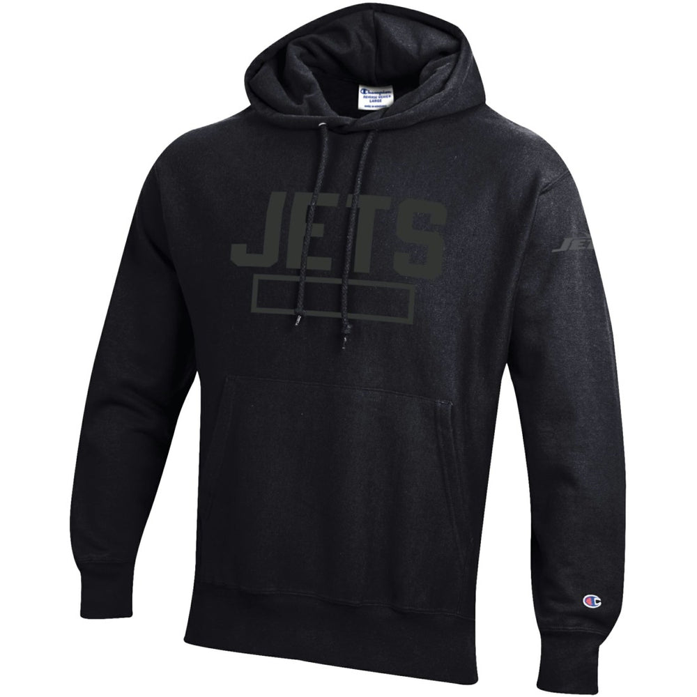 NFL New York Jets Tonal Reverse Weave Fleece Hoodie