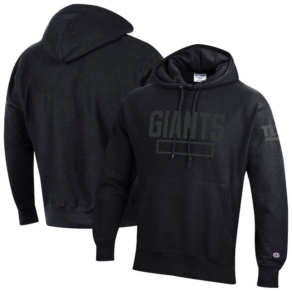NFL New York Giants Tonal Reverse Weave Fleece Hoodie