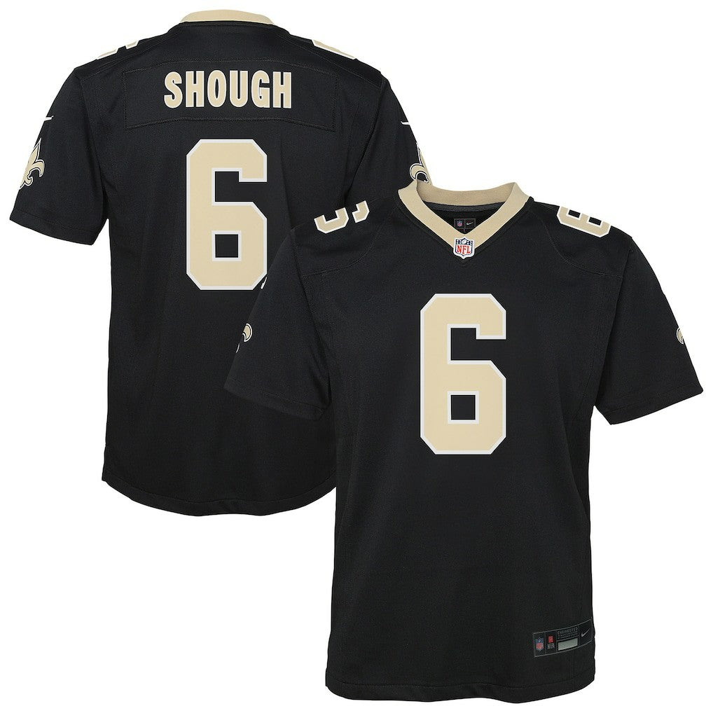 NFL New Orleans Saints Tyler Shough  Youth Team Game Jersey