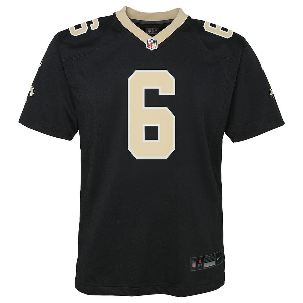 NFL New Orleans Saints Tyler Shough  Youth Team Game Jersey
