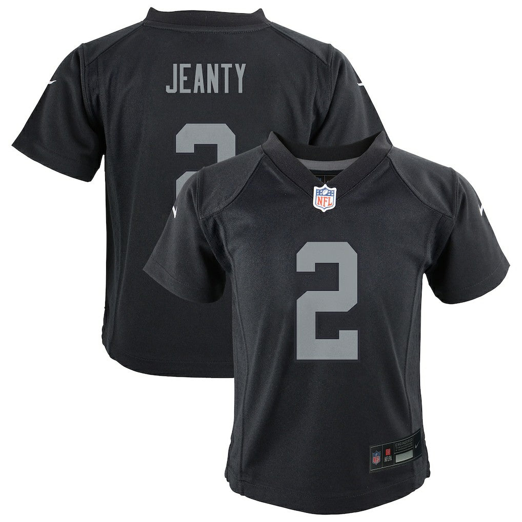 NFL Las Vegas Raiders Ashton Jeanty  Preschool Team Player Game Jersey