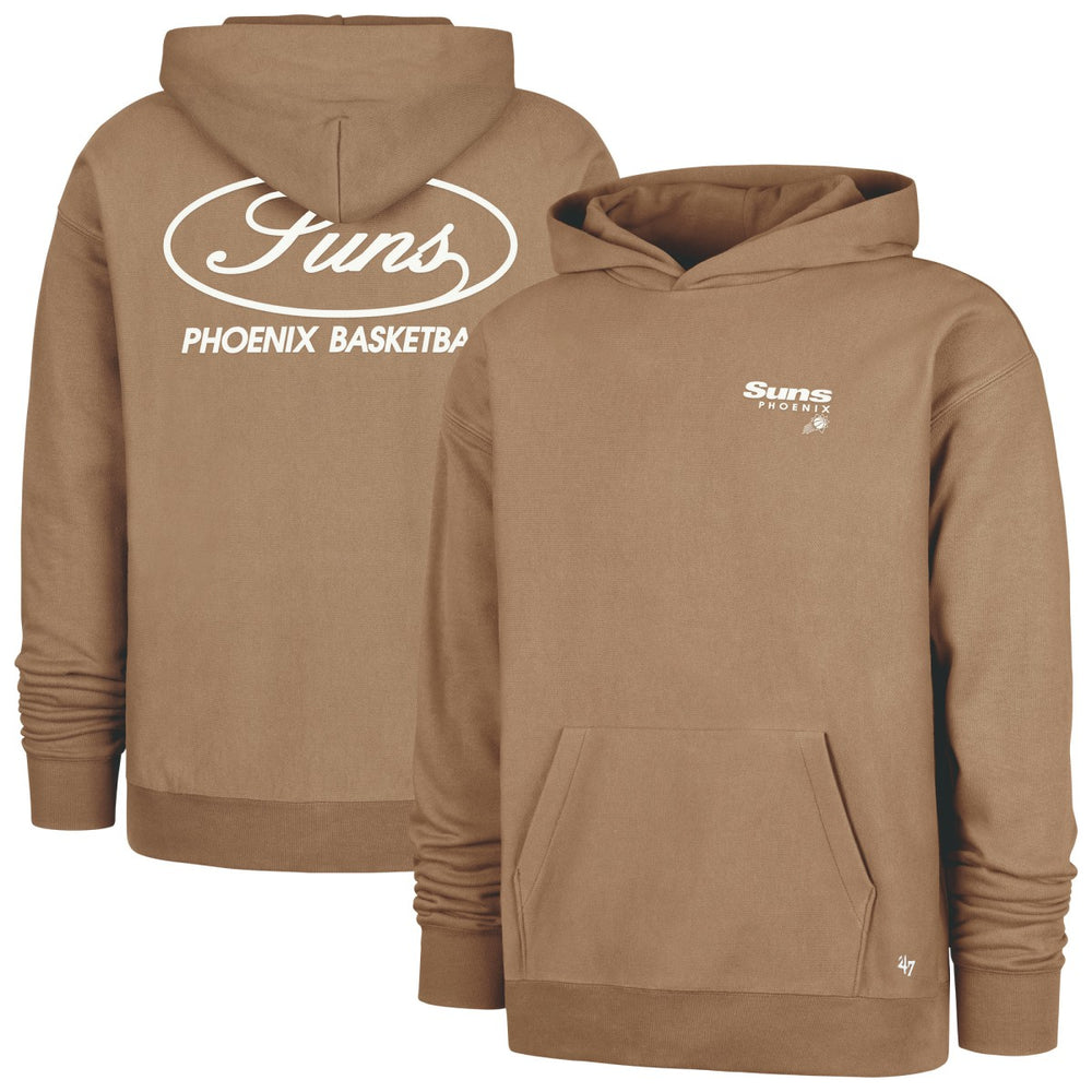 Phoenix Suns '47 Triple Double Foundation Premium Hoodie Sweatshirt - Khaki | 47 brand outlet