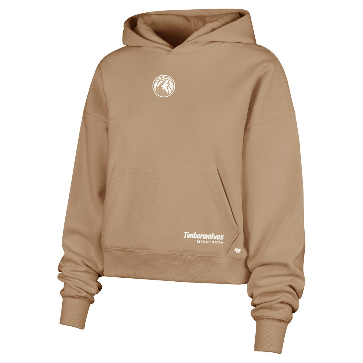 Minnesota Timberwolves '47 Sue Foundation Hoodie Sweatshirt - Tan | 47 brand sale