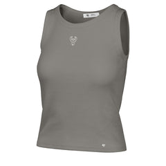 Milwaukee Bucks '47 Women's Cropped Skyhook Baby Rib Tank - Gray | 47 brand cheap