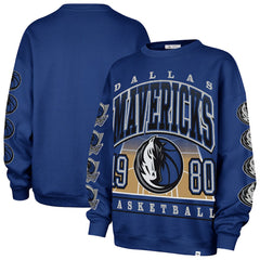 Dallas Mavericks '47 Women's Go Big Oversized Sweatshirt sale - Blue | 47 brand outlet