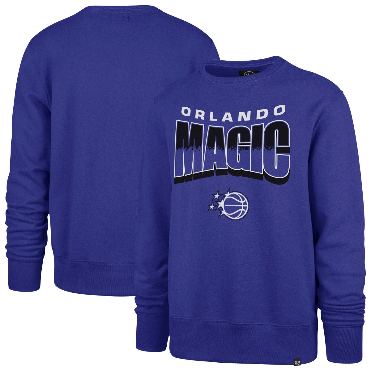 Orlando Magic '47 Unisex Brush By Headline Crewneck Sweatshirt - Blue | 47 brand shop