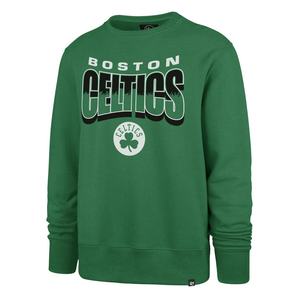 Boston Celtics '47 Unisex Brush By Headline Crewneck Sweatshirt - Kelly Green | 47 brand for sale