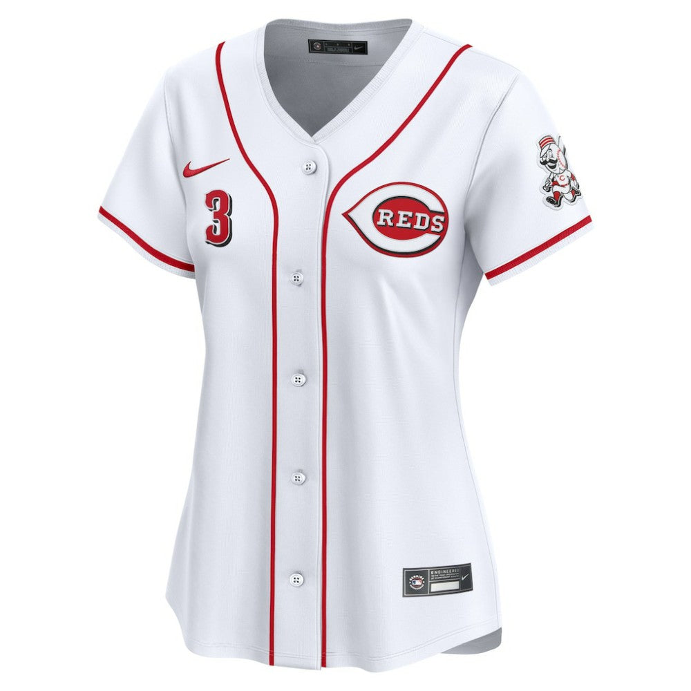 Ke'Bryan Hayes Cincinnati Reds Women's Home Limited Player Jersey - White | Nike