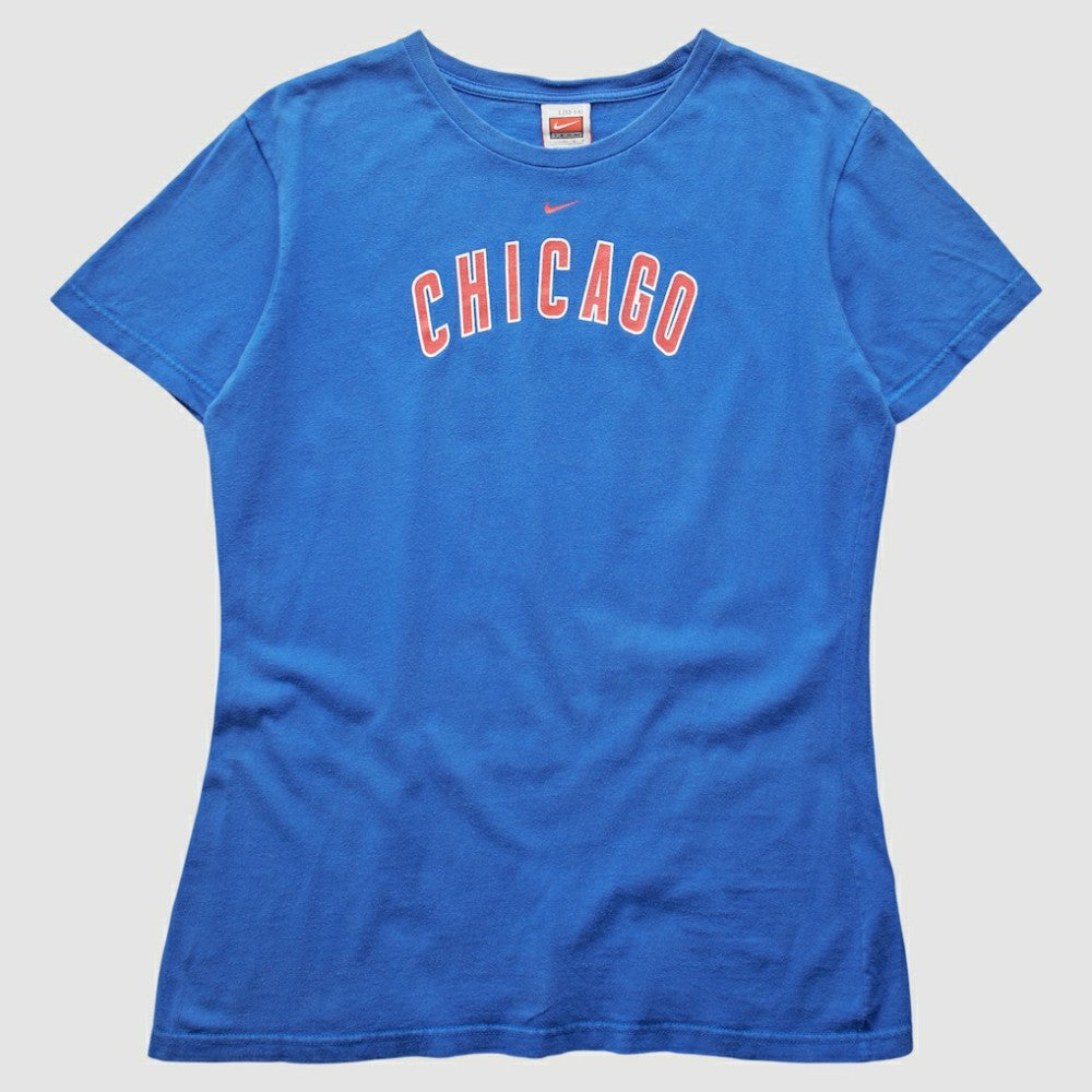 Chicago Cubs 2000s T-Shirt - Blue Vintage | Nike