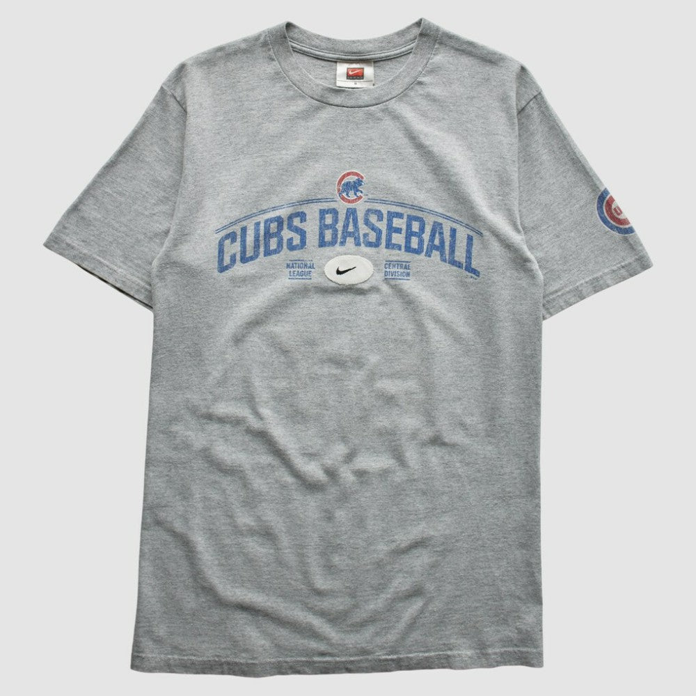 Chicago Cubs 2000s T-Shirt - Gray Vintage | Nike