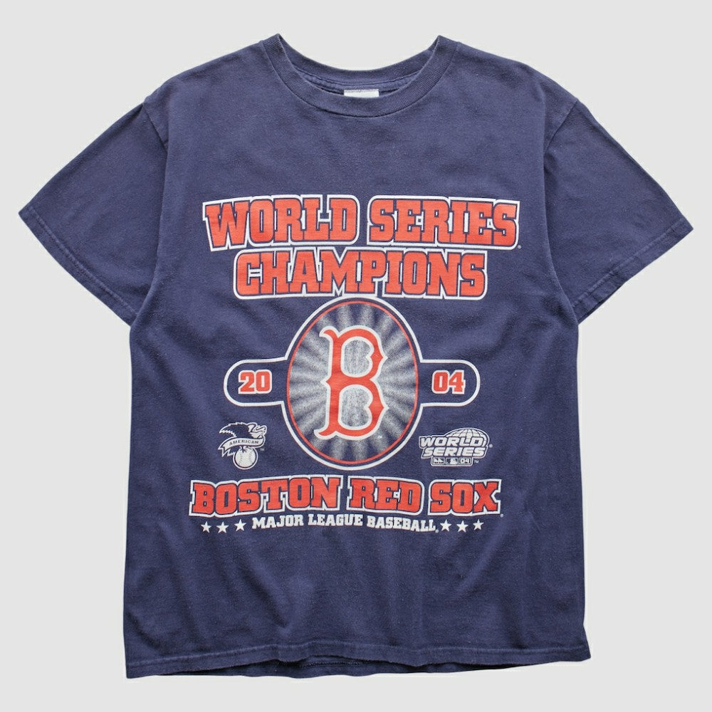 Boston Red Sox Dynasty 2004 T-Shirt - Navy Vintage