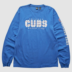 Chicago Cubs Gear 2008 Pullover Sweatshirt - Blue Vintage