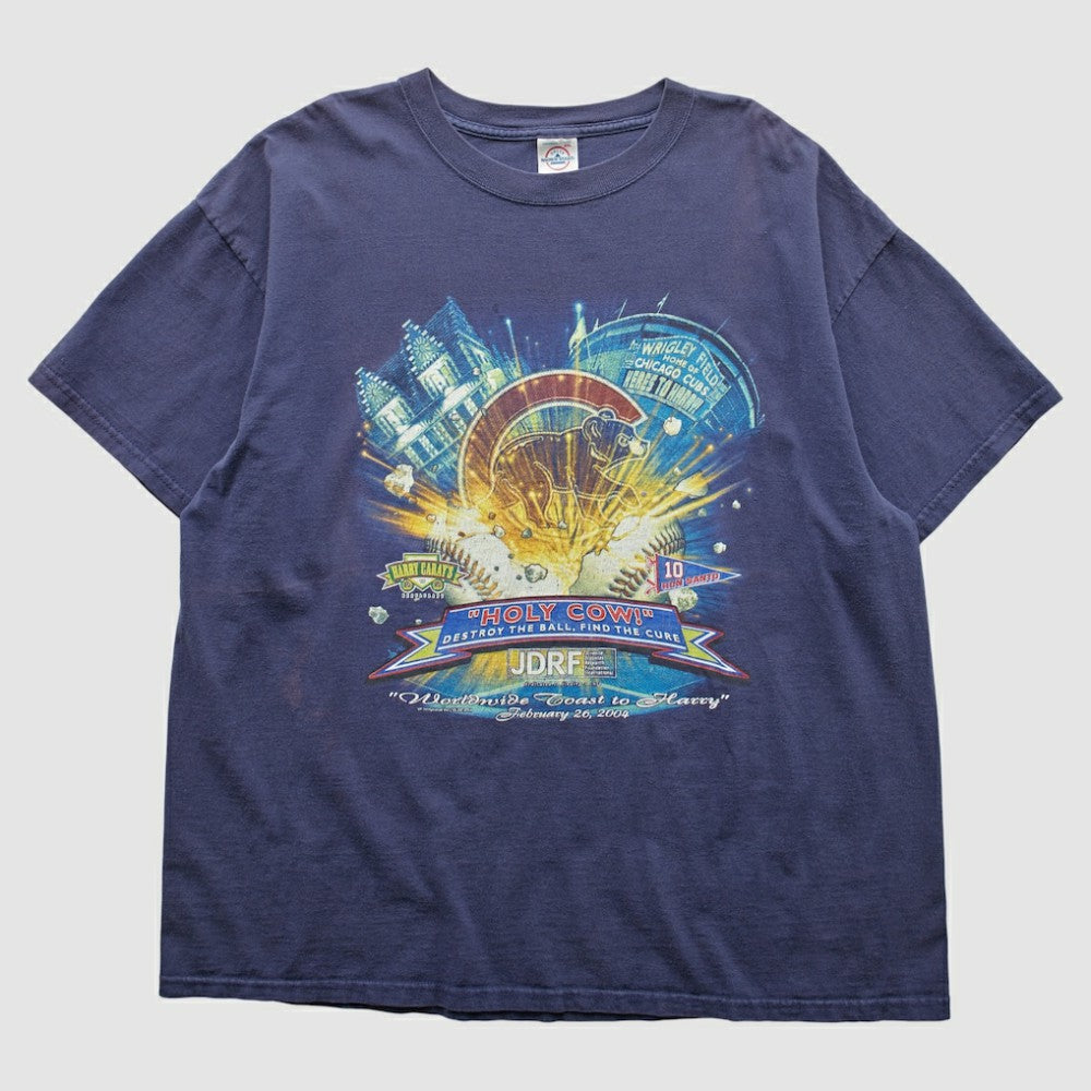 Chicago Cubs 2004 T-Shirt - Navy Vintage