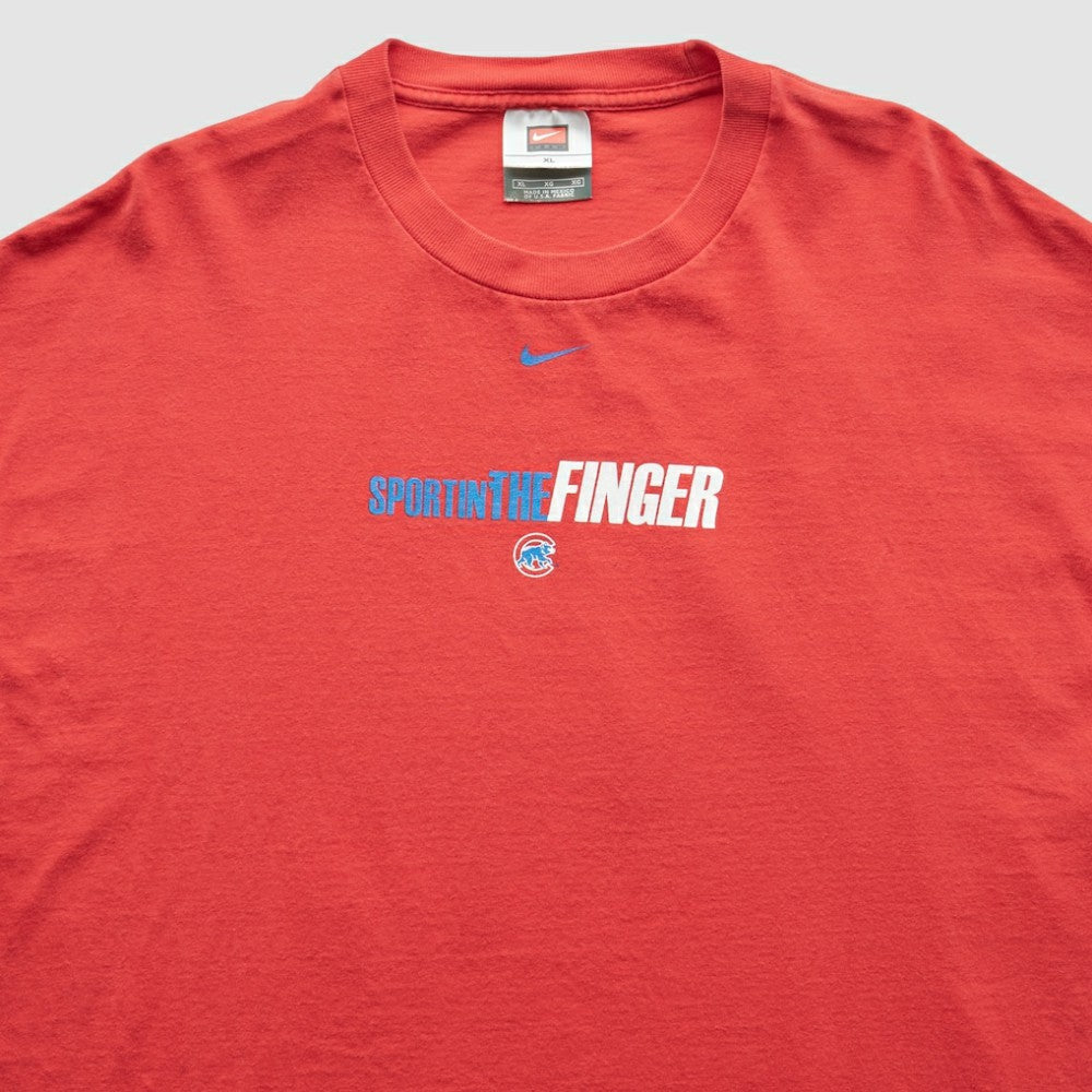 Chicago Cubs 2000s T-Shirt - Red Vintage | Nike