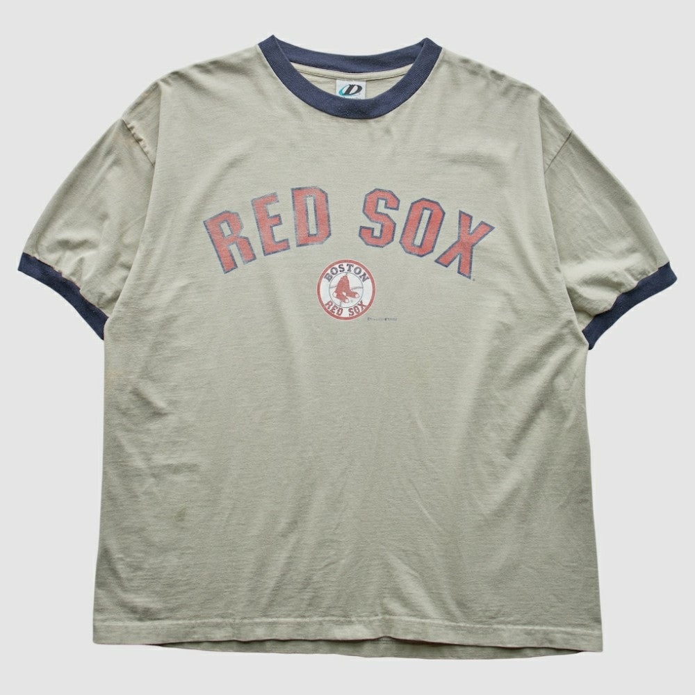 Boston Red Sox Dynasty 2002 T-Shirt - Beige Vintage