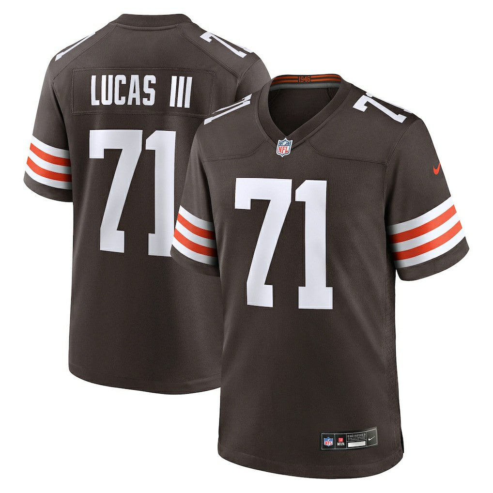 NFL Cleveland Browns Cornelius Lucas  Team Game Jersey
