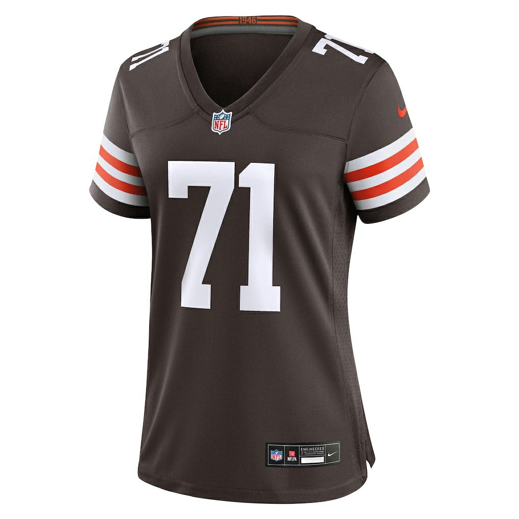 NFL Cleveland Browns Cornelius Lucas  Women's Team Game Jersey