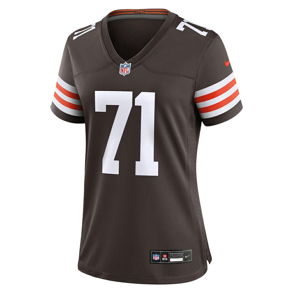 NFL Cleveland Browns Cornelius Lucas  Women's Team Game Jersey