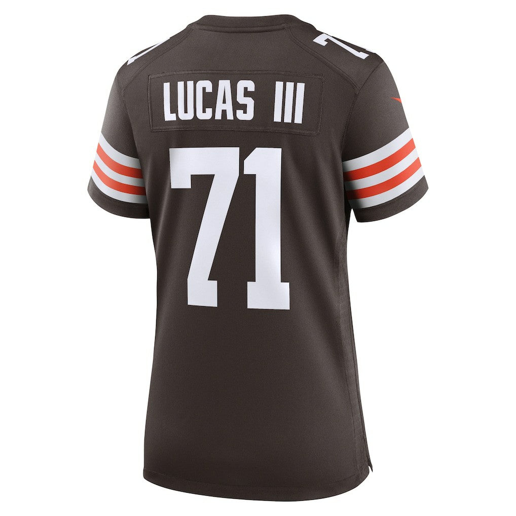NFL Cleveland Browns Cornelius Lucas  Women's Team Game Jersey