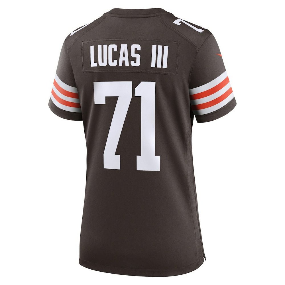 NFL Cleveland Browns Cornelius Lucas  Women's Team Game Jersey
