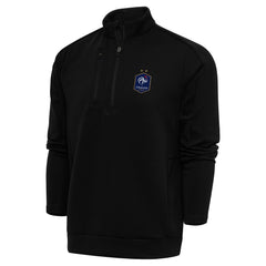 France National Team Antigua Genesis Quarter-Zip Pullover / Soccer New